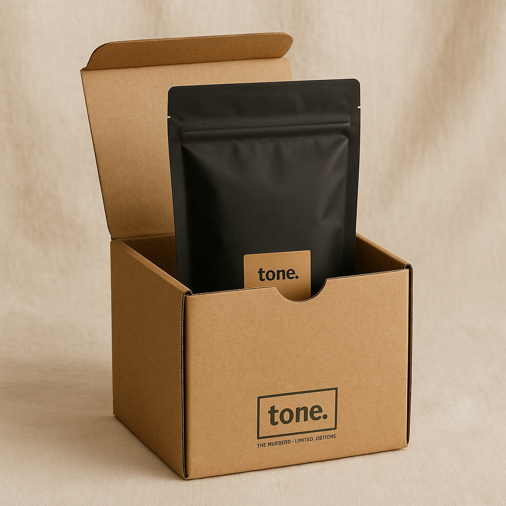 The Numbered — Tone Coffee subscription, each month's numbered limited edition, whole bean, shipped from Vancouver